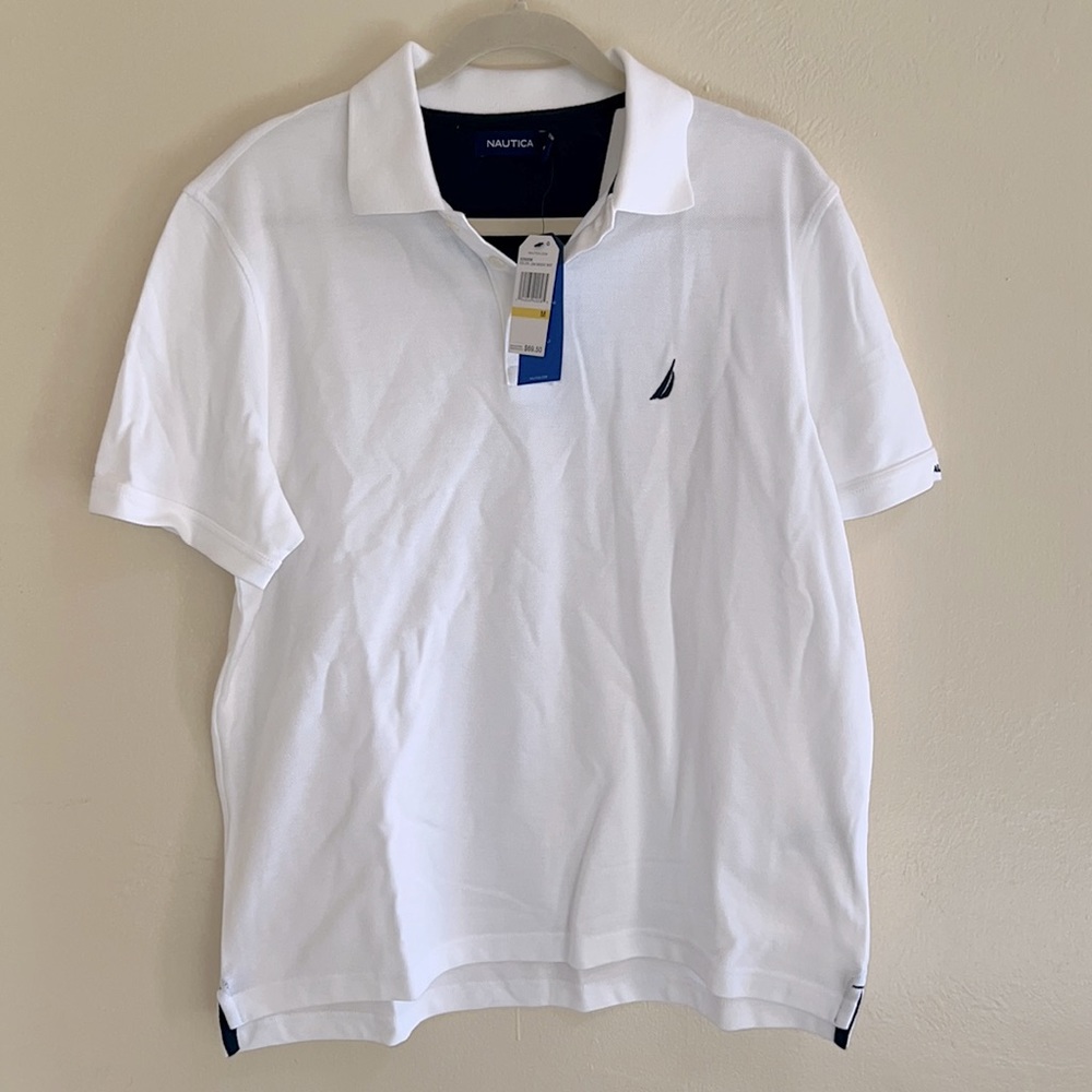 Nautica White Polo Shirt